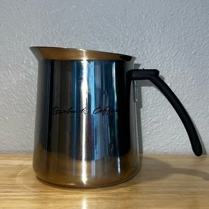 Starbucks Stainless Steel Milk Frother Steamer Pitcher